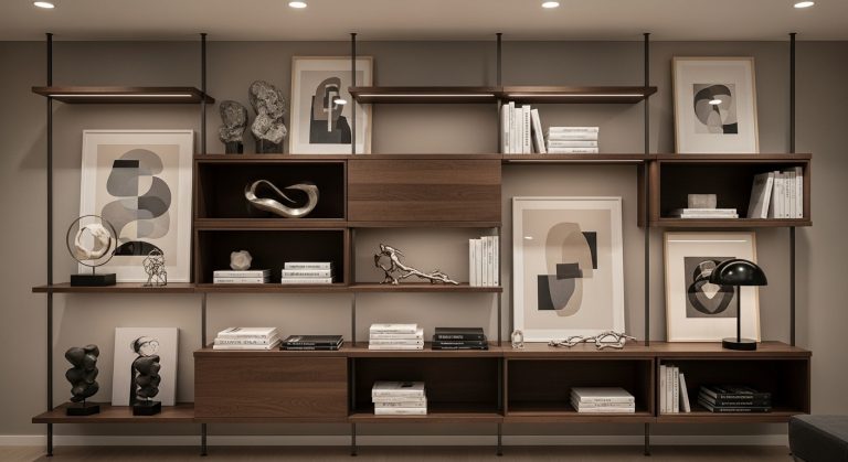 Living Room Bookshelves