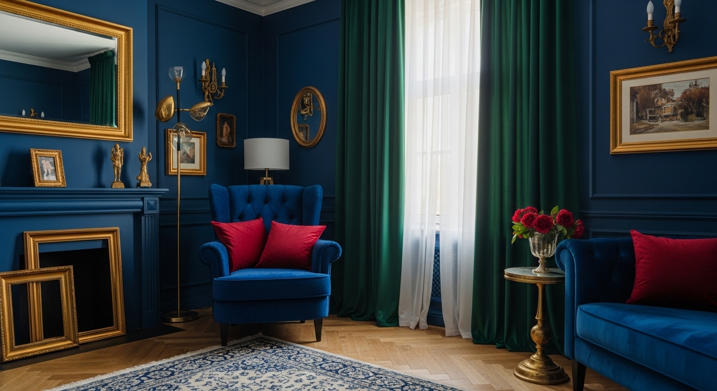 Living Room Colorful