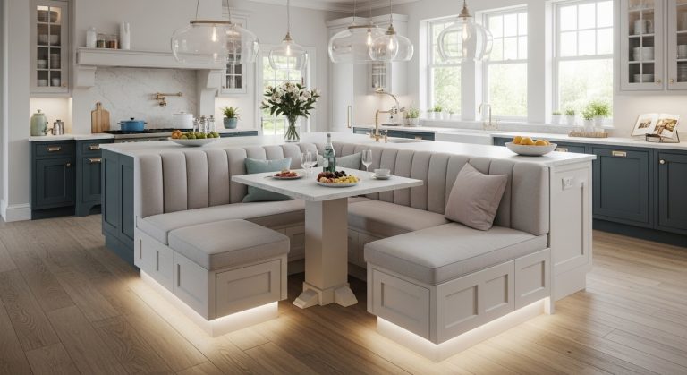 Kitchen Island with Seating